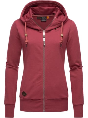 ragwear Kapuzensweatjacke Paya Intl. in Raspberry23