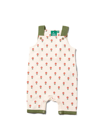 Little Green Radicals Storytime Latzhose in Creme