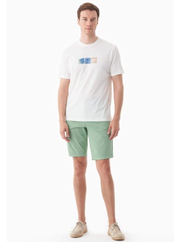 Organication T-Shirt "MOR17832" in Cremeweiß