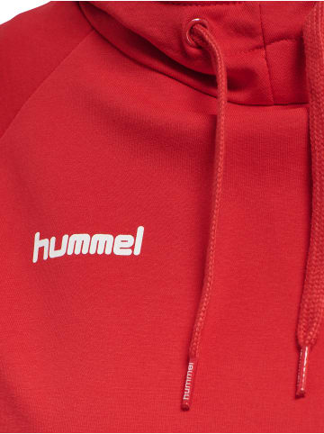 Hummel Hummel Cotton Kapuzenpullover Hmlgo Multisport Damen Atmungsaktiv in TRUE RED