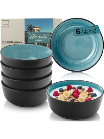 Sänger Schalen Set Granada - 6 teilig aus Steingut