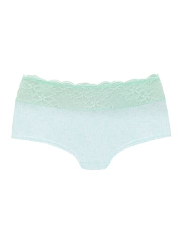 nuance Panty in mint-weiß