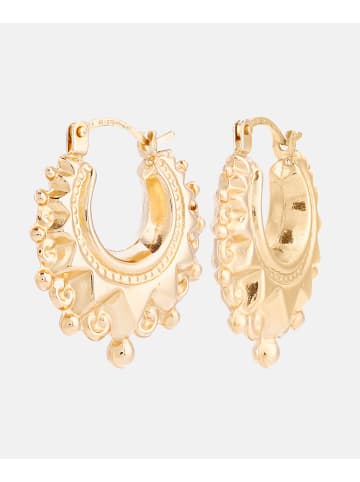 Vanlere Creolen aus 375 Gelbgold