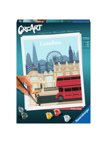 Ravensburger Malprodukte Farbenfrohes London CreArt Adults Trend 12-99 Jahre in bunt