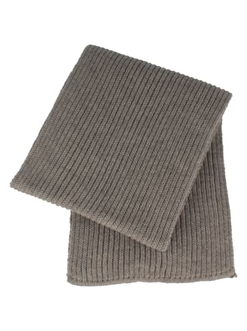 BREITER Wollschal in grau