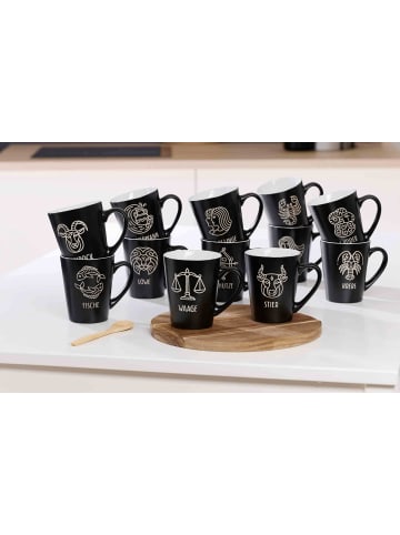 Ritzenhoff & Breker Henkelbecher Steinbock Cosmic 350 ml in schwarz