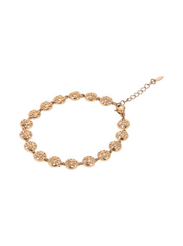 grassland Women Link Bracelet in Rose Gold