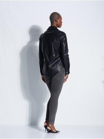 Pinko Kunstlederjacke für Damen in schwarz