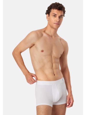 Schiesser Retro Short / Pant Long Life Soft in Weiß
