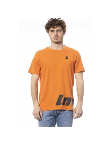 Invicta Orange Baumwolle Herren T-Shirt
