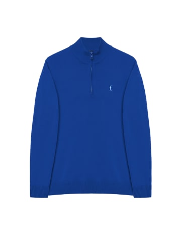 Polo Club Pullover in Royal Blau