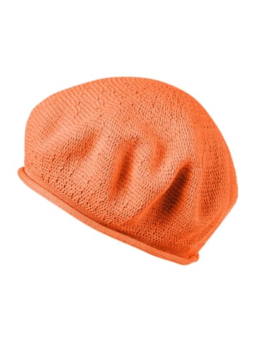 Loevenich Baskenmütze in orange