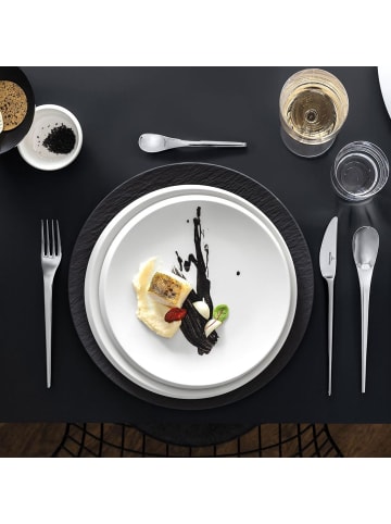 Villeroy & Boch 24-tlg. Tafelbesteck NewMoon in Silber – in silber
