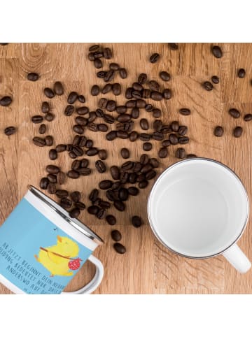 Mr. & Mrs. Panda Kaffeetasse Neuanfang Scheidung mit Spruch in Sky Blue