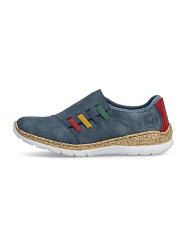 rieker Slipper in blau