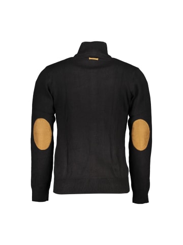 GianMarco Venturi Schwarz Baumwolle Herren Strickjacke