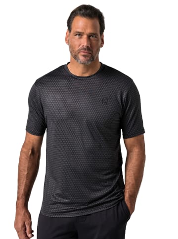 JP1880 Kurzarm T-Shirt in schwarz