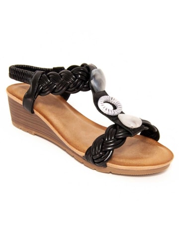 Montevita Sandalen Keilsandalen Confoli in Schwarz