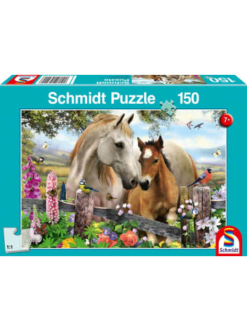 Schmidt Spiele Stute und Fohlen. Kinderpuzzle 150 Teile