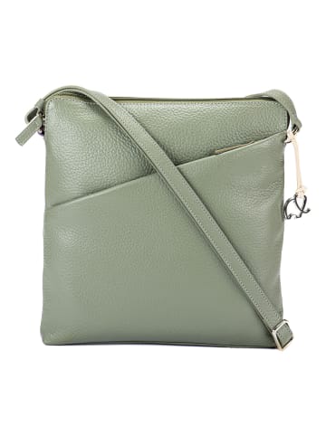 MYWALIT Milano Umhängetasche Leder 24 cm orchid
