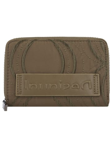 Desigual Geldbörse 14 cm in khaki