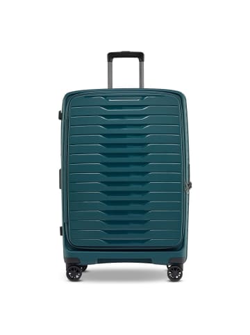 Stratic Novium 4 Rollen Trolley L 75 cm mit Dehnfalte in petrol
