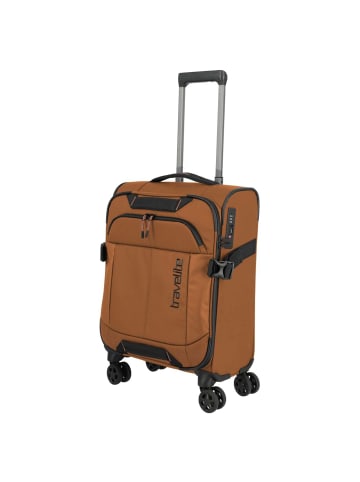 travelite Briize - 4-Rollen-Kabinentrolley S 55 cm (curry) in curry