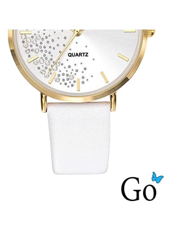 Girl Only Analog-Armbanduhr Girl Only Mademoiselle weiß mittel (ca. 36mm)