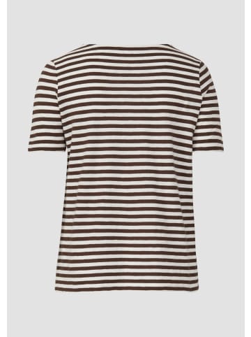 s.Oliver T-Shirt in 88G2_mokka
