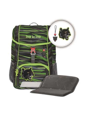 Step by Step Kinderrucksack KID Wild Cat Chiko 3-tlg. in grün