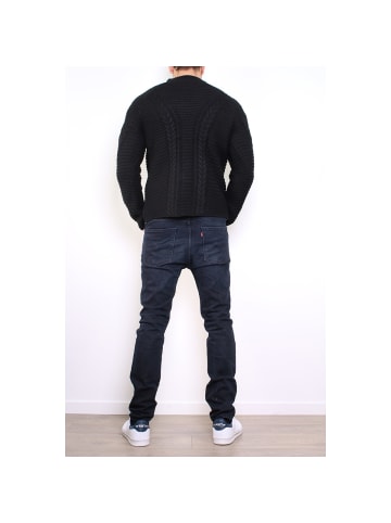 HopenLife Pullover JACOFSKY in Schwarz