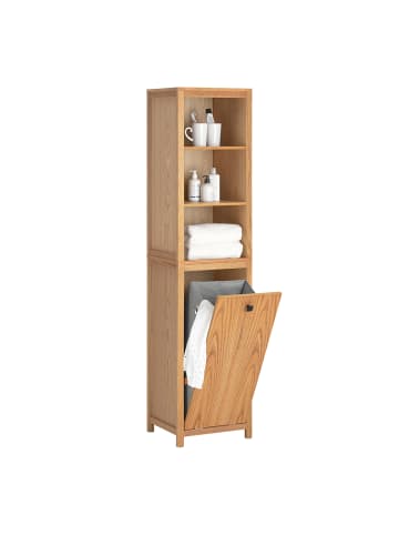 SoBuy Hochschrank in Natur - (B)40 x (H)172 x (T)35cm