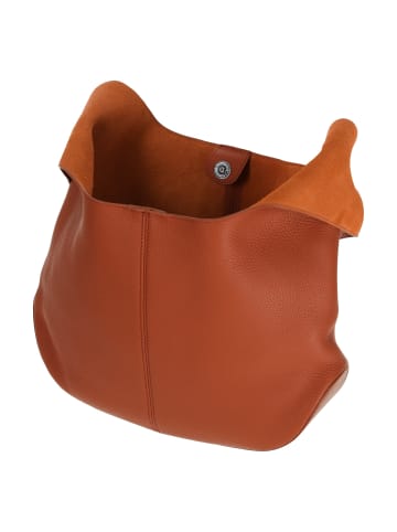 Usha Women Hobo Bag in Dark Orange