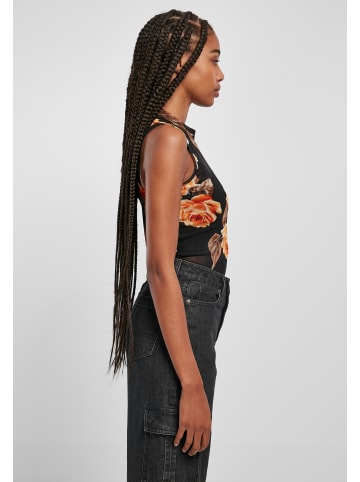 Urban Classics Urban Classics Damen Ladies Sleeveless Mesh Body in mangorose