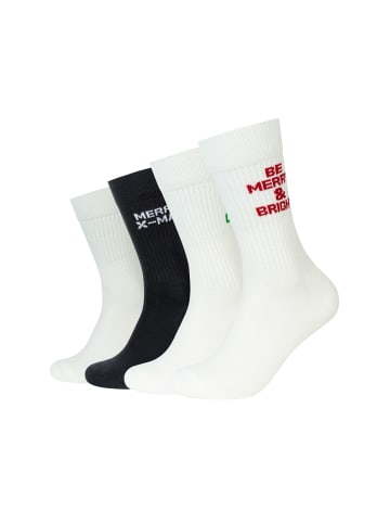 s.Oliver Tennissocken originals 4er Pack blanc