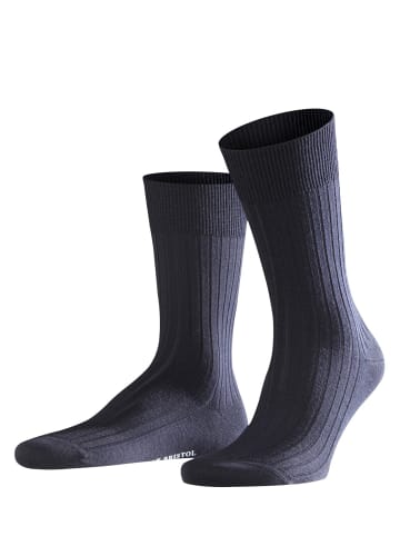 Falke Businesssocken Bristol Pure Socken in Blau