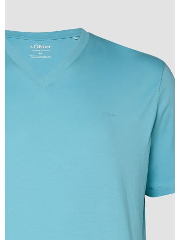 s.Oliver T-Shirt in 6603_türkis