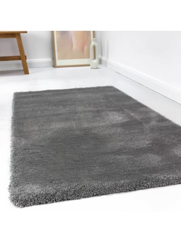 ESPRIT Hochflorteppich #relaxx in taupe grau