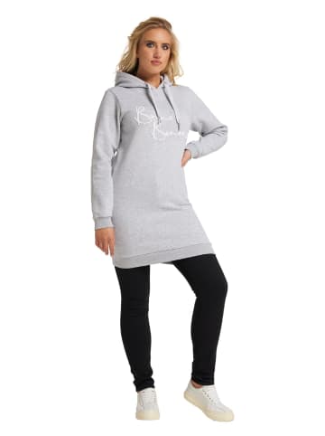 Bruno Banani A-Linien-Kleid SANDERS in Grau / Melange