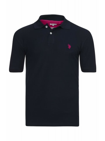 U.S. Polo Assn. Basic Poloshirt in Schwarz