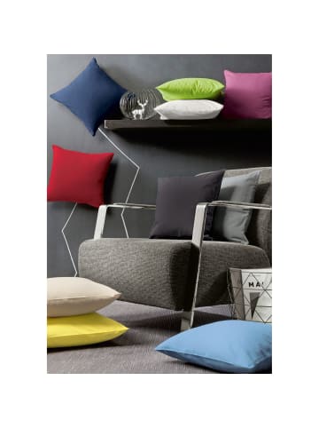 REDBEST Baumwolle Kissenhülle Seattle in grau