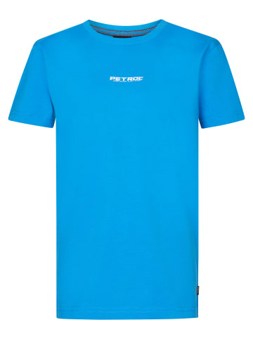 Petrol Industries T-Shirt mit Logo Sandspur in Blau