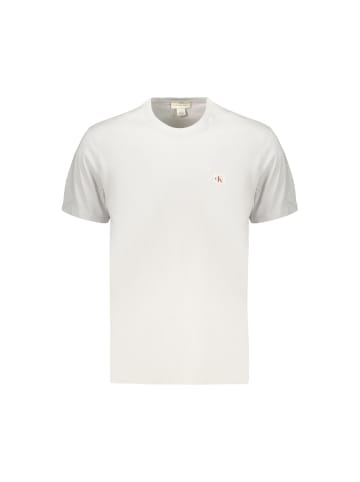 Calvin Klein Grau Herren T-Shirt aus Baumwolle