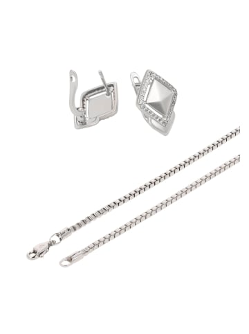 faina Women Jewelry Set in silver