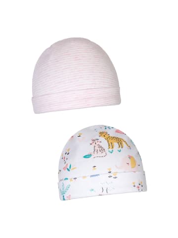 Minoti 2er-Set: Beanies March 4 in hellpink
