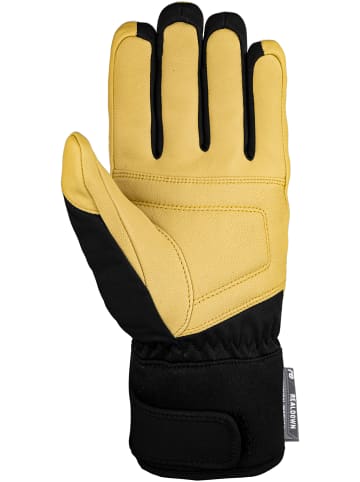 Reusch Fingerhandschuhe Fingerhandschuhe Down Spirit SC in 7490 black / camel