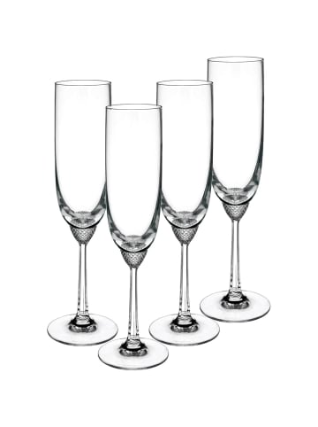 Villeroy & Boch 4er Set Champagnergläser Octavie 160 ml in transparent