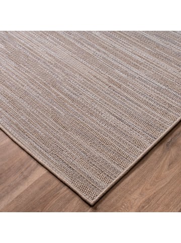 KADIMA DESIGN Teppich Kurzflor meliert Wohnzimmer in Beige