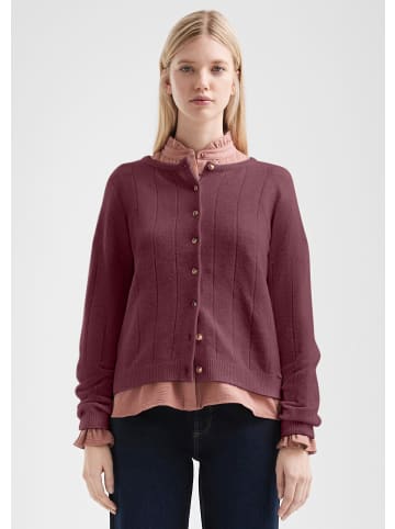 QS Strickjacke in 39W0_bordeaux