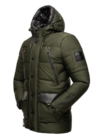 STONE HARBOUR Winterjacke Mitjaa in Olive